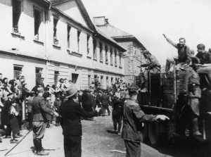 Theresienstadt, Czechoslovakia, 1945, Arrival of the Red Army