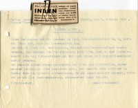 1939 Clipping and Letter